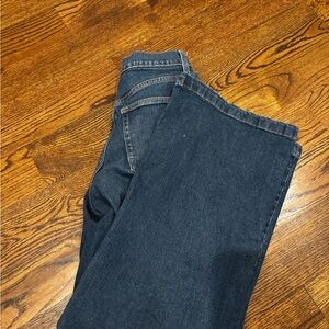 GAP Women's Wide Leg Fit Dark Blue Jeans